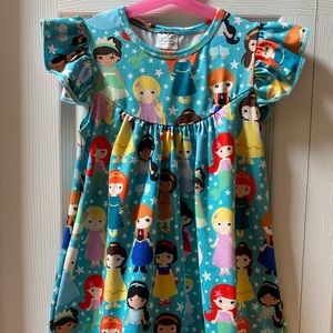 Disney Princess inspired Boutique Dress